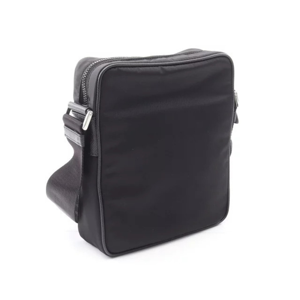 Prada Black TESSUTO Saffiano Bag Leather Shoulder SAFFIANO Black
